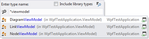 Go to type advanced